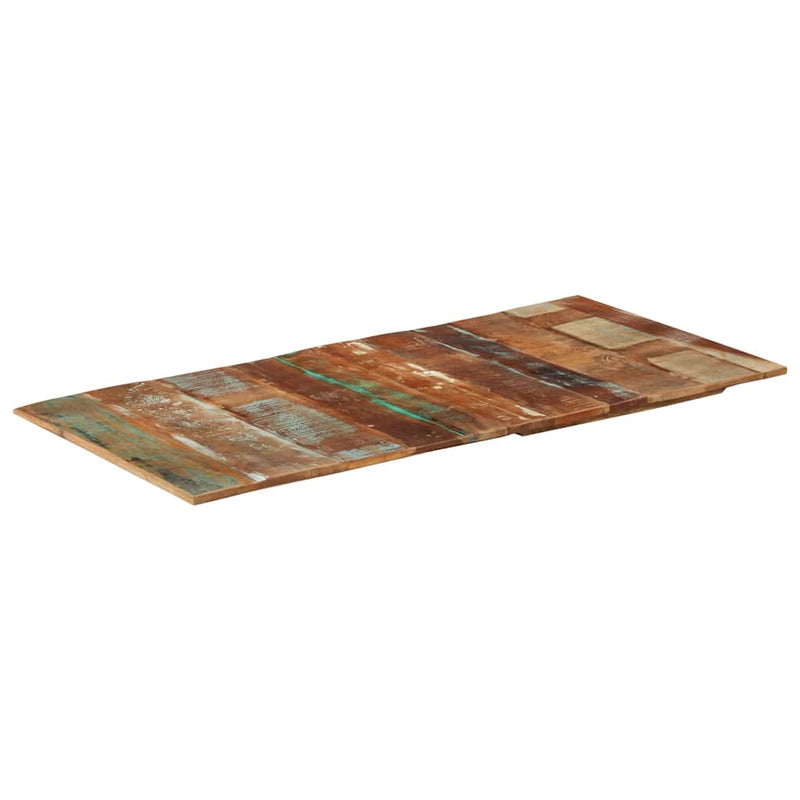vidaXL négyszögű tömör újrahasznosított fa asztallap 60x120cm 15-16mm
