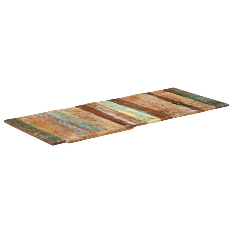 vidaXL négyszögű tömör újrahasznosított fa asztallap 60x140cm 15-16 mm
