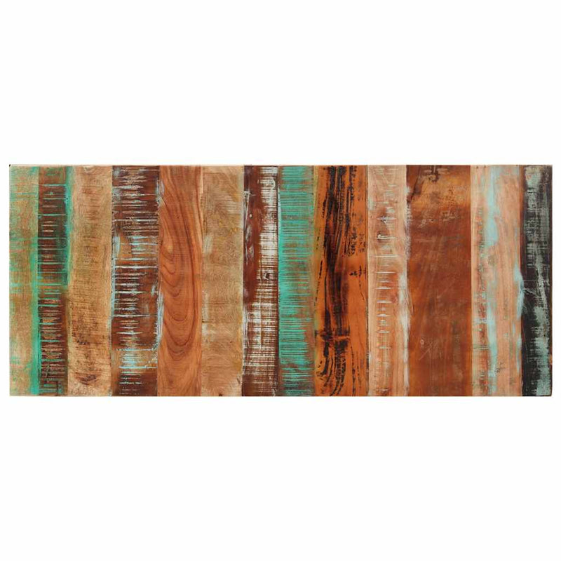 vidaXL négyszögű tömör újrahasznosított fa asztallap 60x140cm 15-16 mm