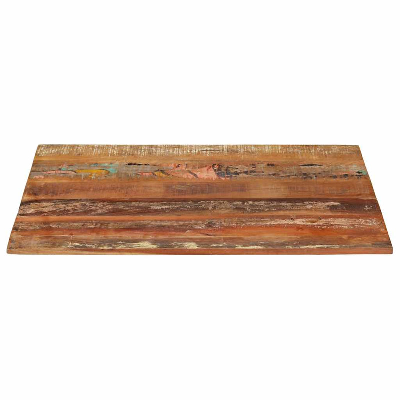 vidaXL négyszögű tömör újrahasznosított fa asztallap 70x90 cm 15-16 mm