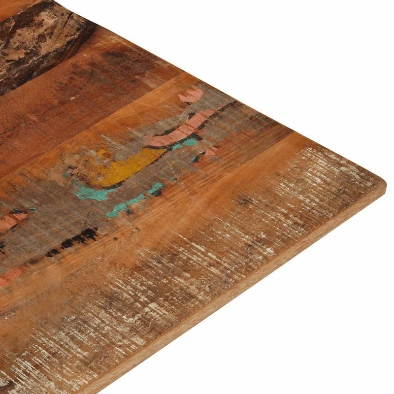 vidaXL négyszögű tömör újrahasznosított fa asztallap 70x90 cm 15-16 mm