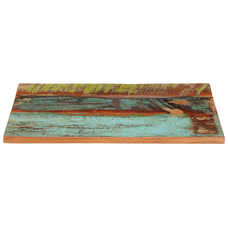 vidaXL négyszögű tömör újrahasznosított fa asztallap 60x80 cm 25-27 mm