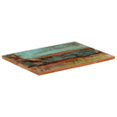 vidaXL négyszögű tömör újrahasznosított fa asztallap 60x80 cm 25-27 mm