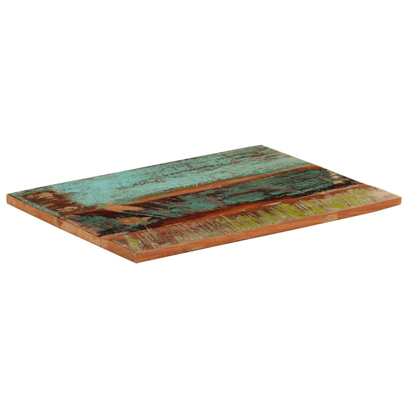 vidaXL négyszögű tömör újrahasznosított fa asztallap 60x80 cm 25-27 mm