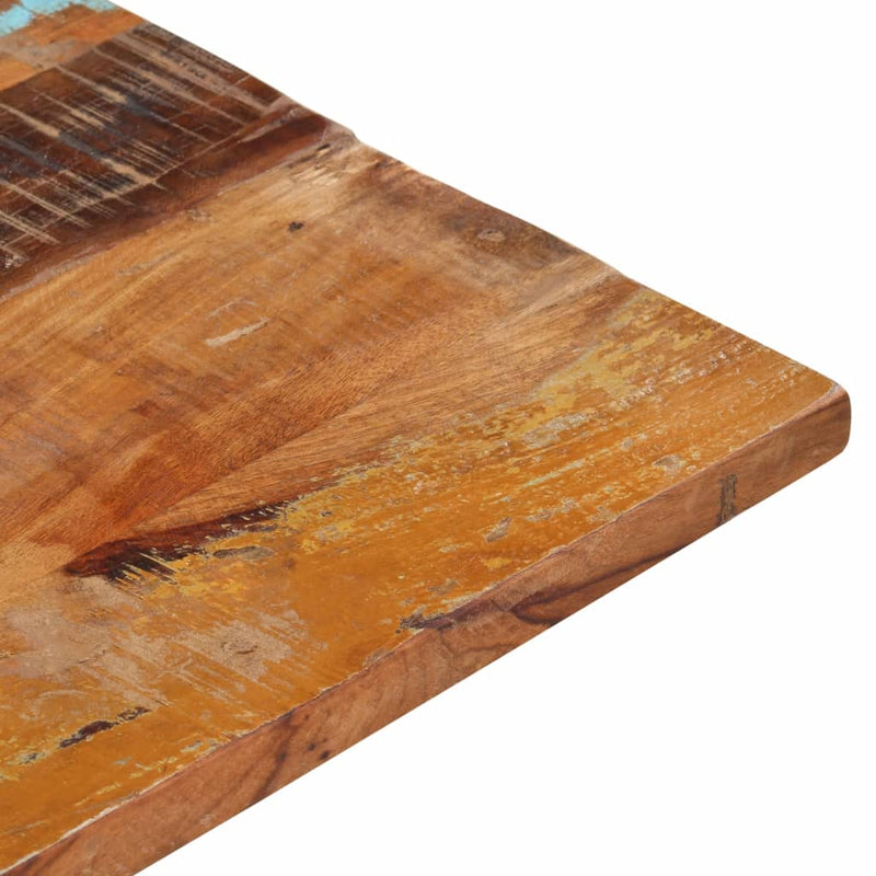 vidaXL négyszögű tömör újrahasznosított fa asztallap 60x100cm 25-27 mm