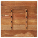 vidaXL négyszögű tömör újrahasznosított fa asztallap 70x70 cm 25-27 mm