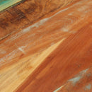 vidaXL négyszögű tömör újrahasznosított fa asztallap 70x80 cm 25-27 mm