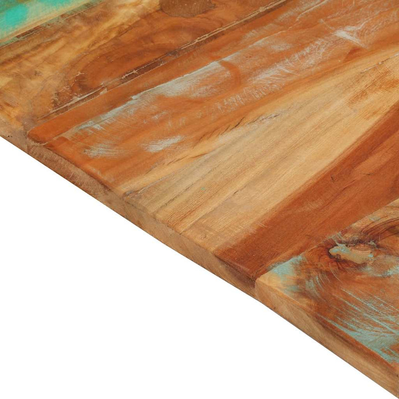 vidaXL négyszögű tömör újrahasznosított fa asztallap 70x80 cm 25-27 mm