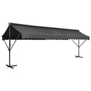 vidaXL antracitszürke szabadon álló napellenző 600 x 300 cm