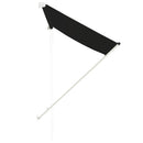 vidaXL feltekerhető antracitszürke napellenző 100 x 150 cm