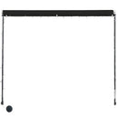 vidaXL feltekerhető antracitszürke napellenző LED-del 100 x 150 cm