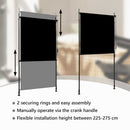 vidaXL antracitszürke kültéri roló 120 x 270 cm