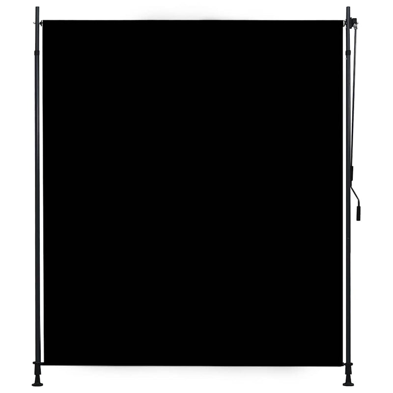 vidaXL antracitszürke kültéri sötétítő roló 200 x 270 cm