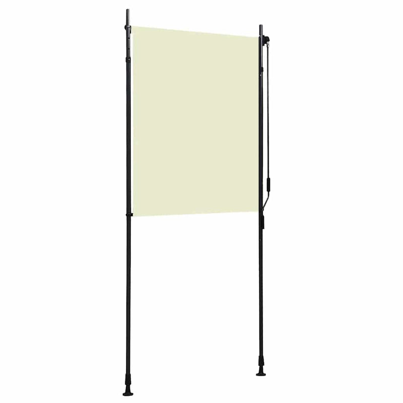 vidaXL krémszínű kültéri roló 100 x 270 cm