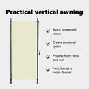 vidaXL krémszínű kültéri roló 100 x 270 cm