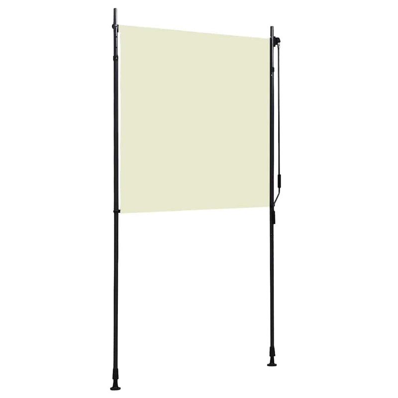 vidaXL krémszínű kültéri roló 120 x 270 cm