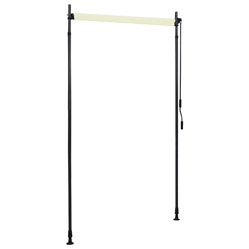 vidaXL krémszínű kültéri roló 120 x 270 cm