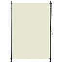 vidaXL krémszínű kültéri roló 150 x 270 cm