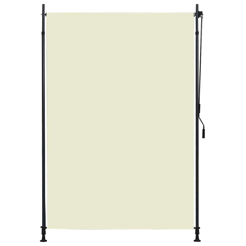 vidaXL krémszínű kültéri roló 150 x 270 cm