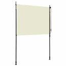 vidaXL krémszínű kültéri roló 150 x 270 cm