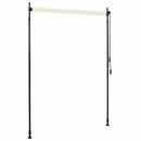 vidaXL krémszínű kültéri roló 150 x 270 cm