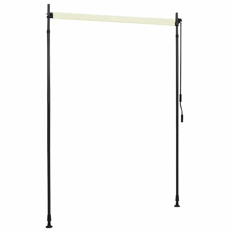 vidaXL krémszínű kültéri roló 150 x 270 cm