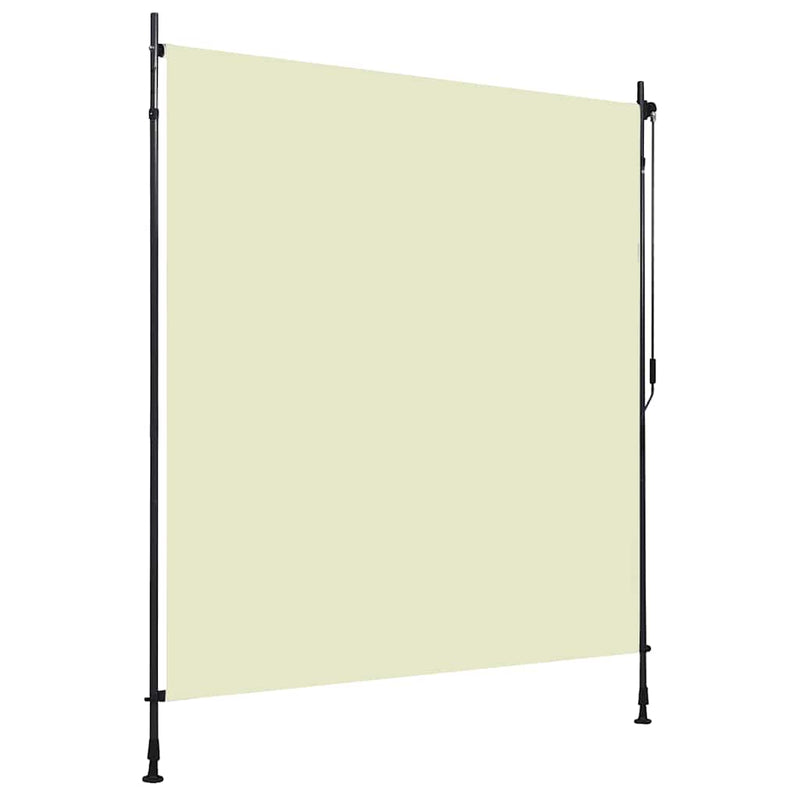 vidaXL krémszínű kültéri roló 200 x 270 cm