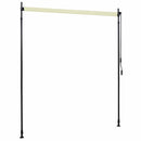 vidaXL krémszínű kültéri roló 200 x 270 cm