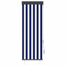 vidaXL kék és fehér kültéri roló 60 x 250 cm