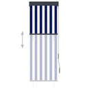 vidaXL kék és fehér kültéri roló 60 x 250 cm
