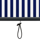 vidaXL kék és fehér kültéri roló 60 x 250 cm