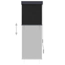vidaXL antracitszürke kültéri roló 60 x 250 cm