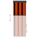 vidaXL narancssárga és barna kültéri roló 60 x 250 cm