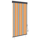 vidaXL sárga és kék kültéri roló 80 x 250 cm