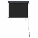vidaXL antracitszürke kültéri roló 80 x 250 cm