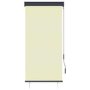 vidaXL krémszínű kültéri roló 80 x 250 cm