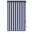 vidaXL kék és fehér kültéri roló 100 x 250 cm