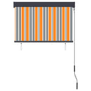 vidaXL sárga és kék kültéri roló 100 x 250 cm