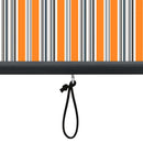 vidaXL sárga és kék kültéri roló 100 x 250 cm