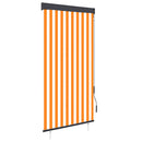 vidaXL fehér és narancssárga kültéri roló 100 x 250 cm