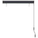 vidaXL antracitszürke kültéri roló 120 x 250 cm