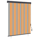 vidaXL sárga és kék kültéri roló 140 x 250 cm