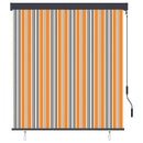 vidaXL sárga és kék kültéri roló 140 x 250 cm