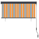 vidaXL sárga és kék kültéri roló 140 x 250 cm