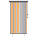 vidaXL sárga és kék kültéri roló 140 x 250 cm