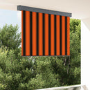 vidaXL narancssárga és barna kültéri roló 140 x 250 cm