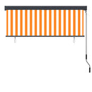 vidaXL fehér és narancssárga kültéri roló 160 x 250 cm