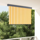 vidaXL fehér és narancssárga kültéri roló 160 x 250 cm