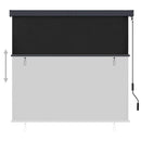 vidaXL antracitszürke kültéri roló 160 x 250 cm
