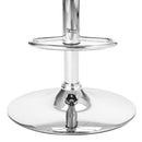 vidaXL fekete műbőr bárszék